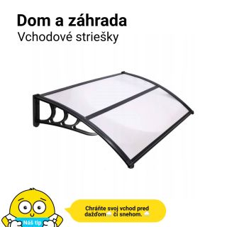 ✨ Objavte praktický prístrešok nad dvere – moderný dizajn, jednoduchá montáž a spoľahlivá ochrana pred dažďom či snehom....