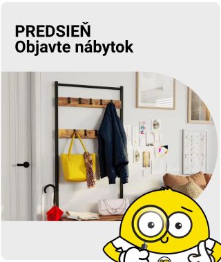 Objavte štýlový a funkčný nábytok pre vašu predsieň! 🏠✨ Urobte prvý dojem s modernými vešiakmi, skrinkami a zrkadlami,...