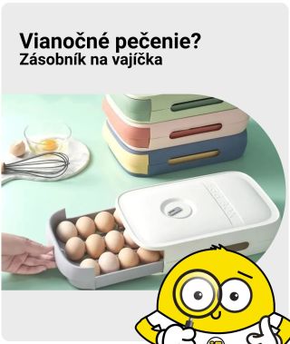 So zásobníkom na vajíčka ušetríte cenné miesto v chladničke, udržíte vajíčka čerstvé a chránené pred poškodením. 🤩...